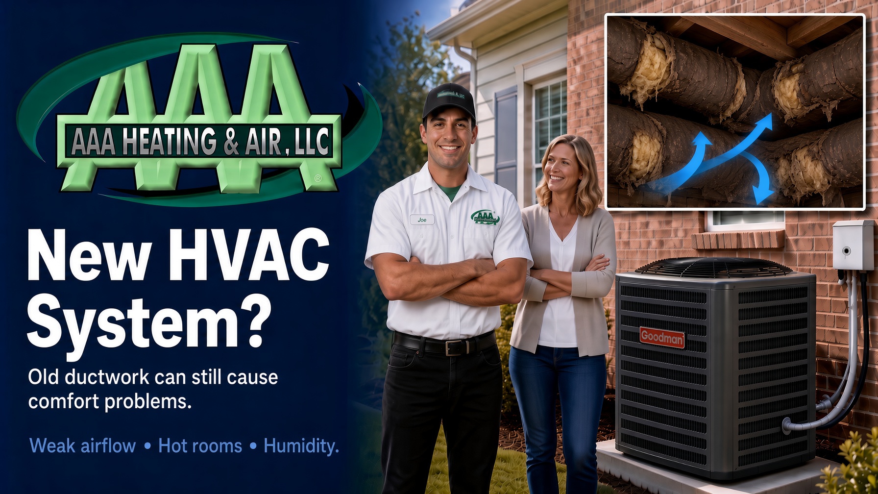 Why a New HVAC System May Not Fix Comfort Problems If the Ductwork Is Old
