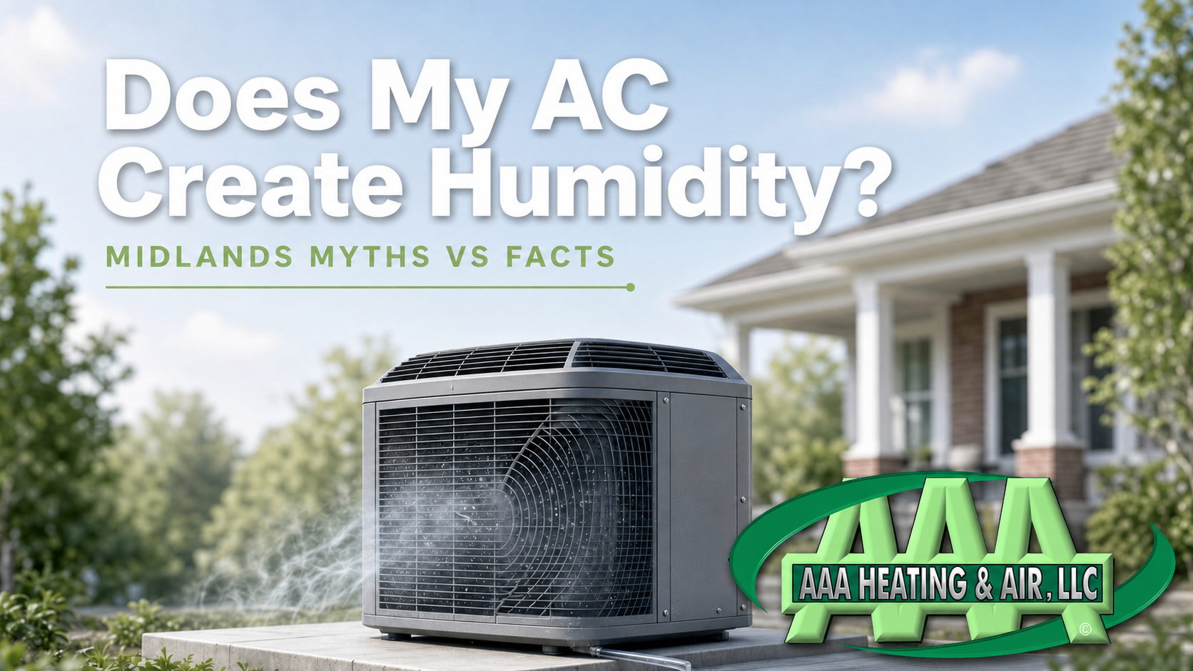 Does My AC Create Humidity? Midlands Myths vs Facts