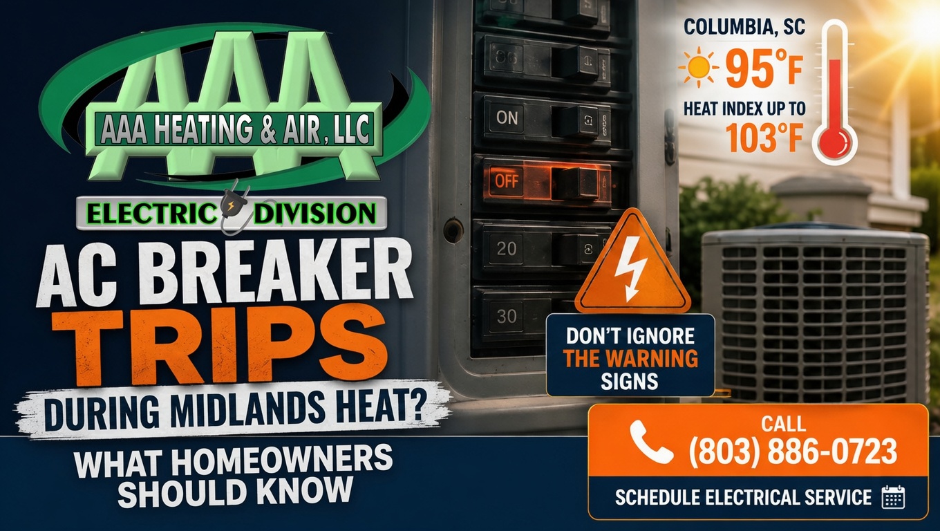 AC Breaker Trips During Midlands Heat? What Homeowners Should Know